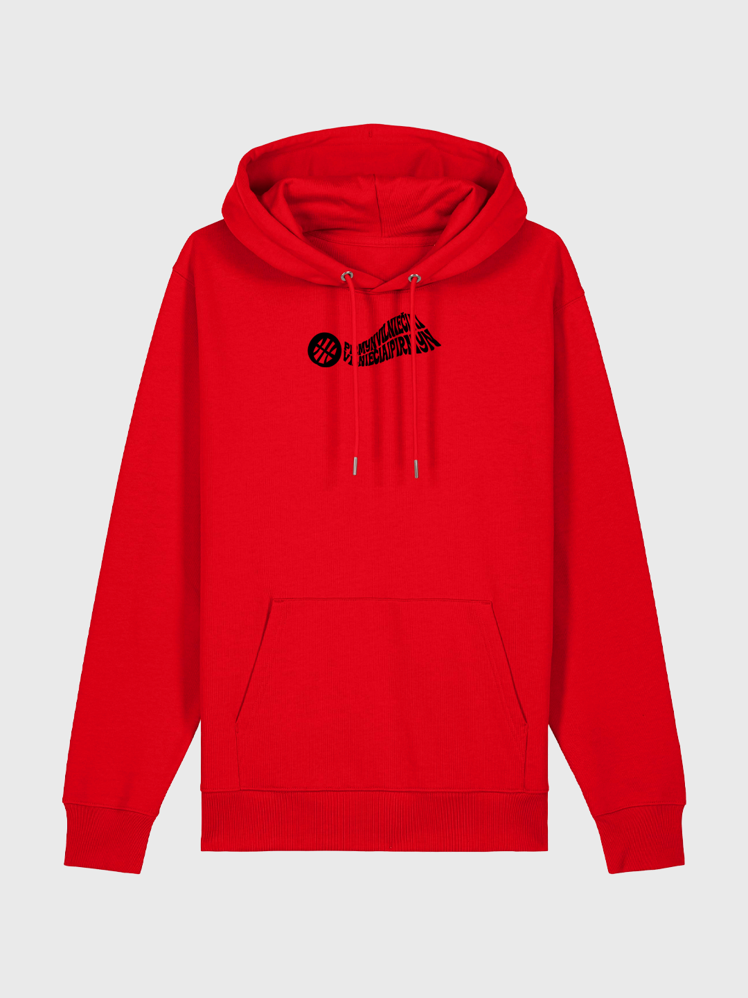 Raudonas džemperis Spiral