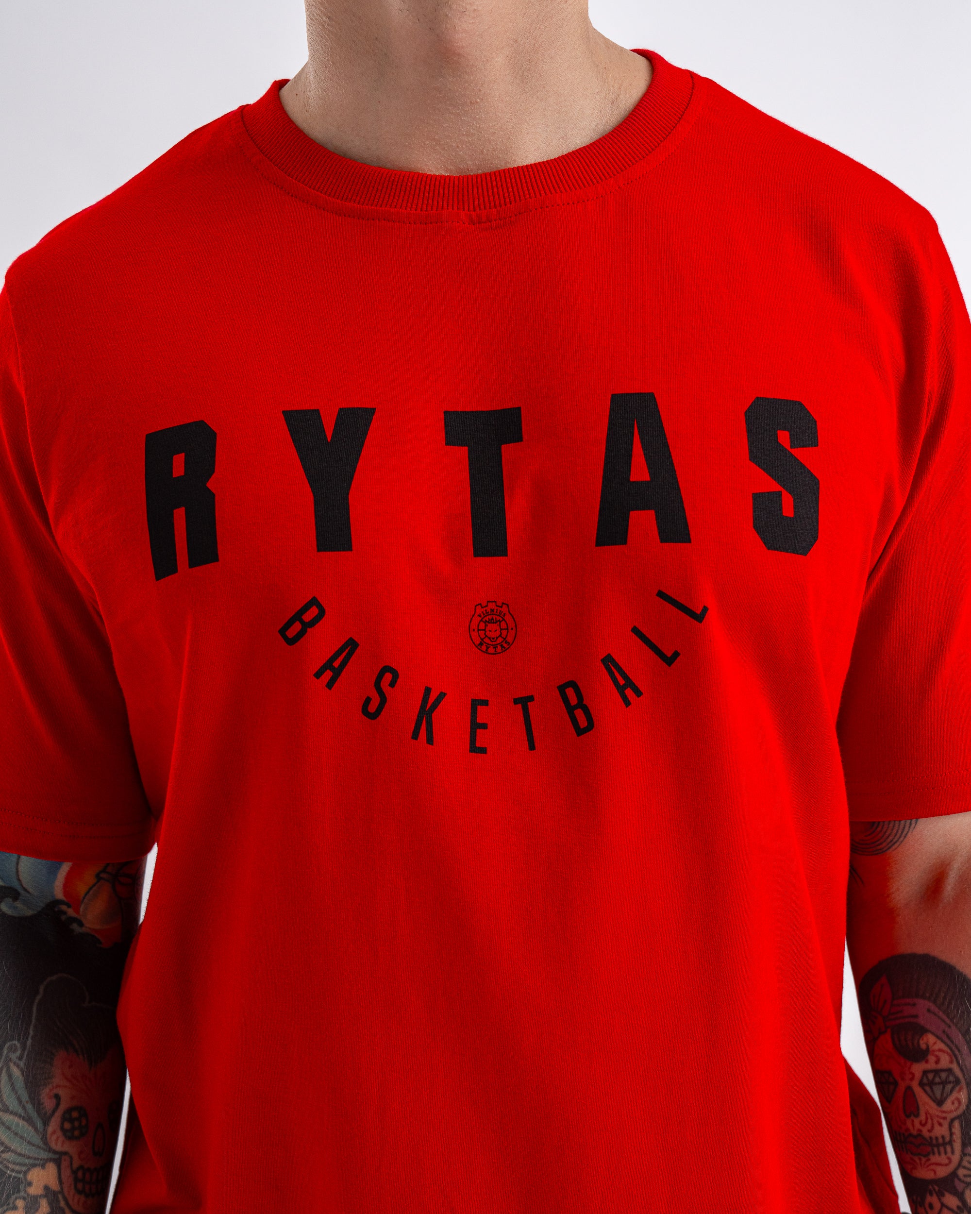MARŠKINĖLIAI „RYTAS BASKETBALL”, RAUDONI