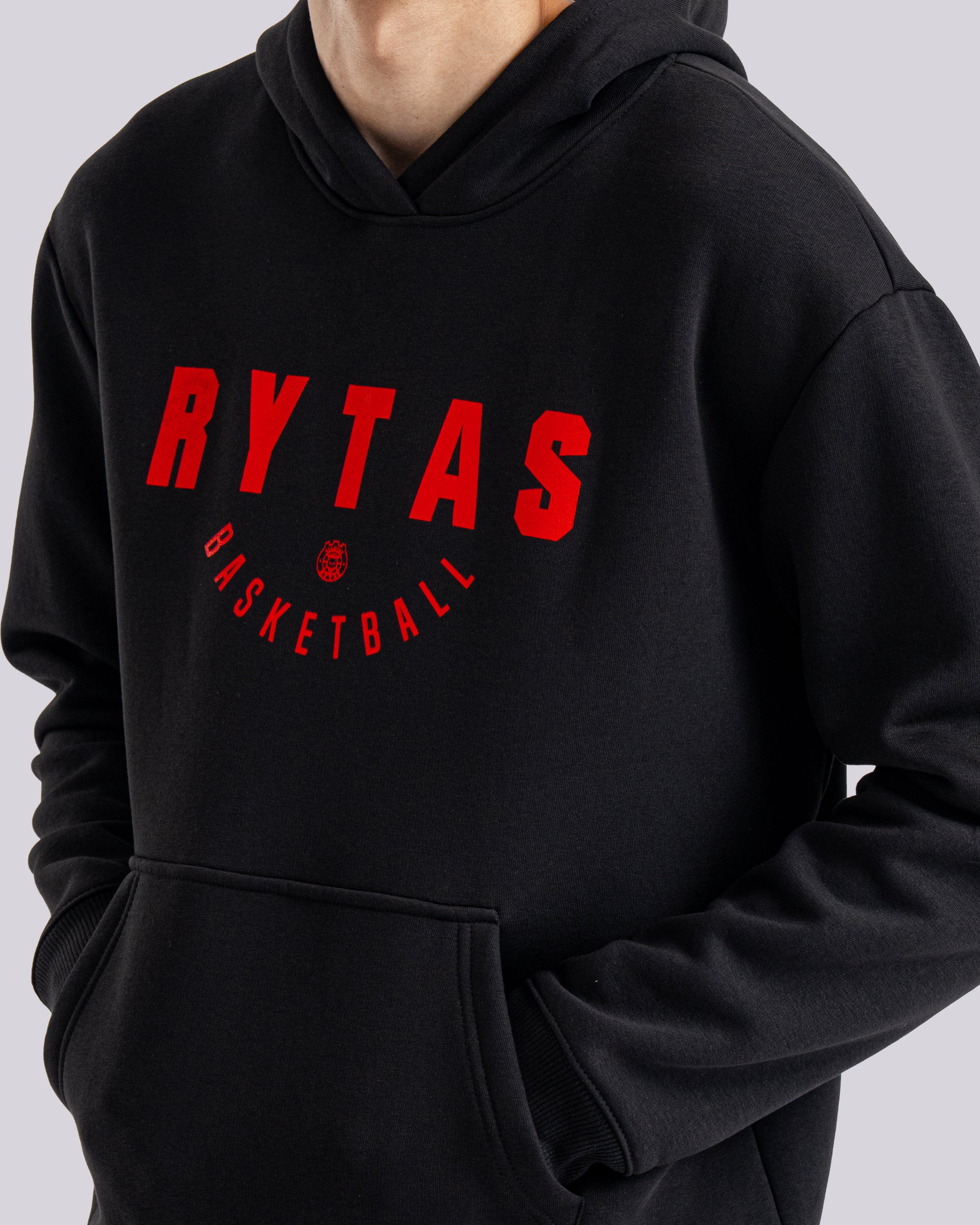 Džemperis „RYTAS BASKETBALL”, juodas
