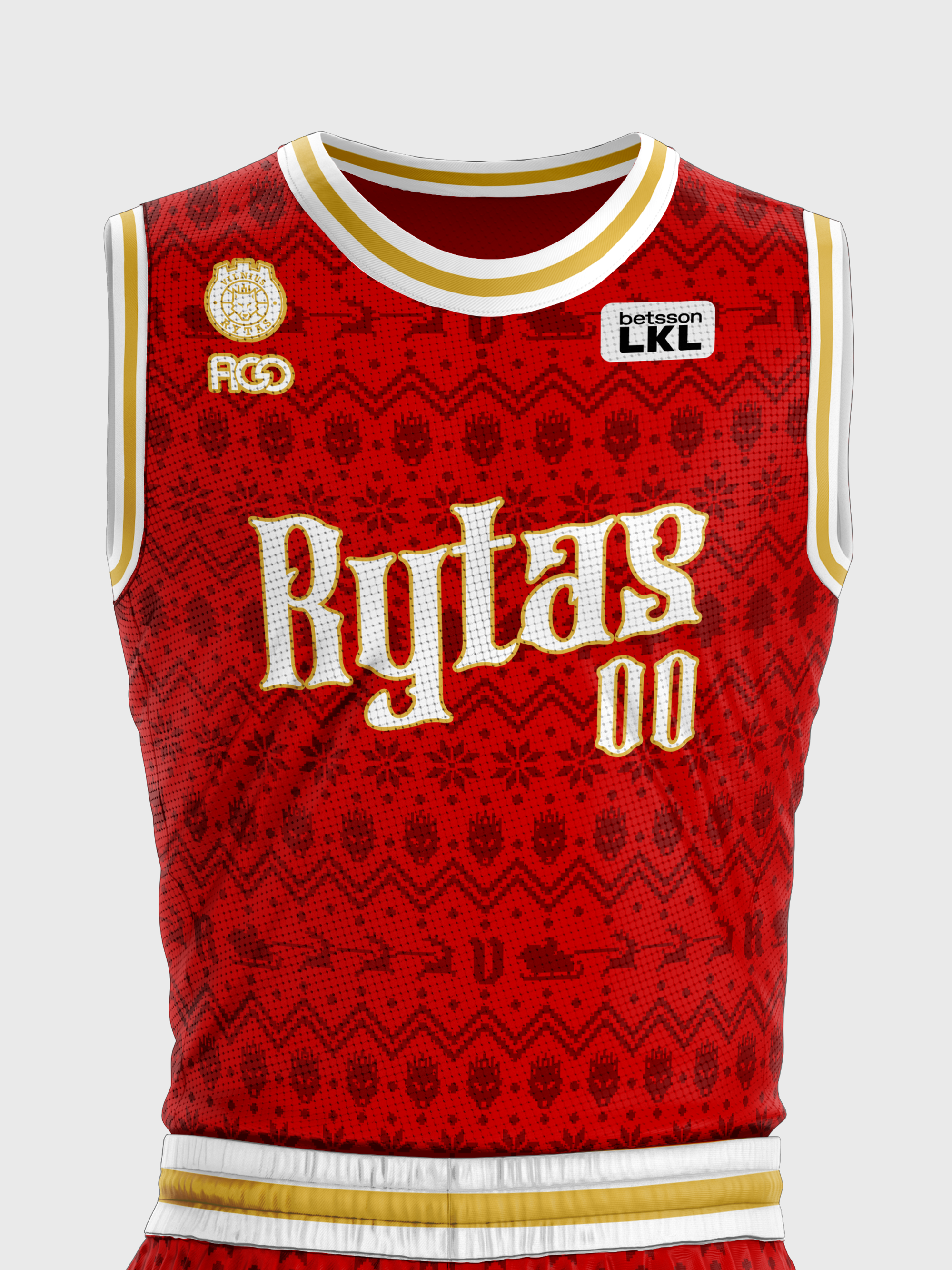 Kalėdiniai žaidybiniai marškinėliai