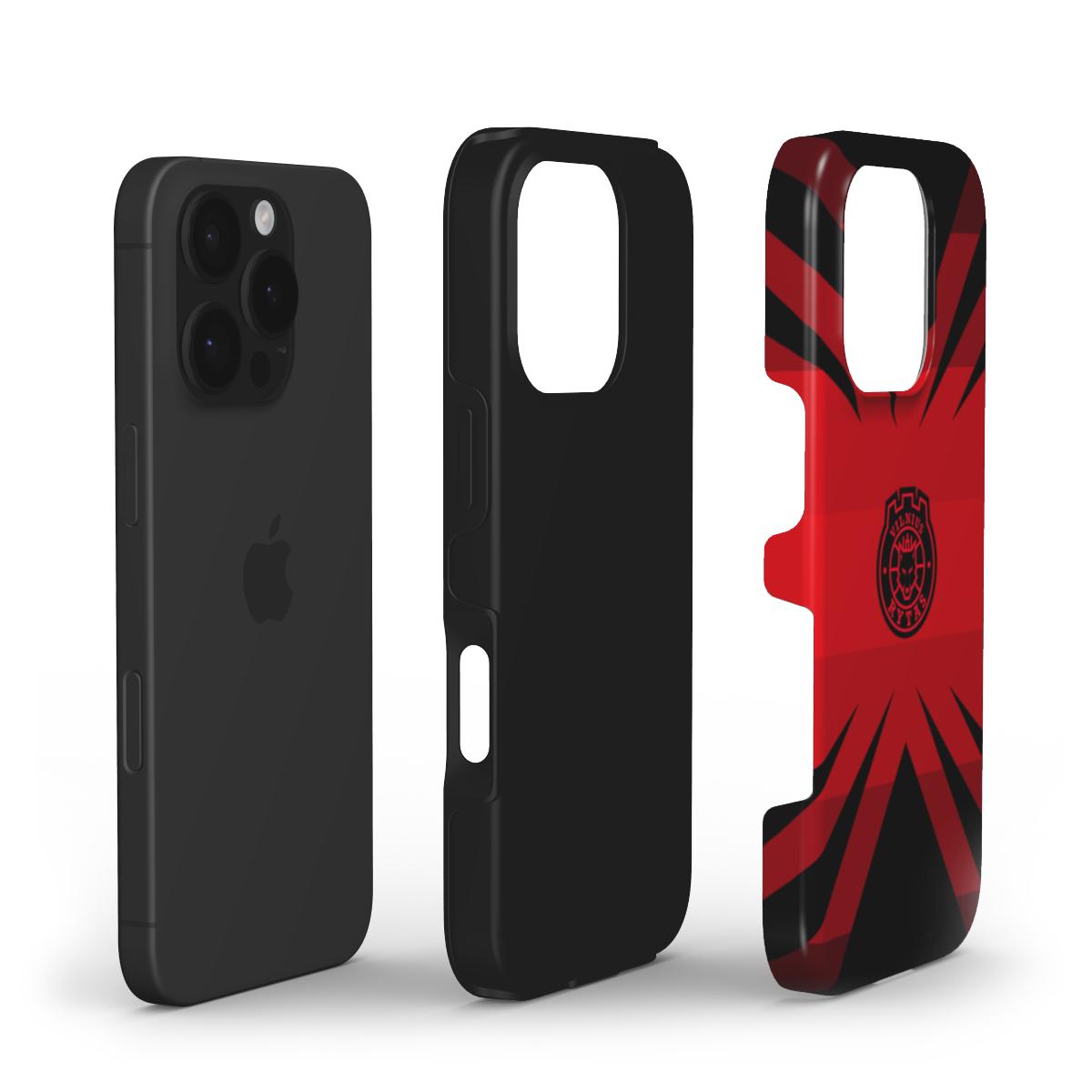 Telefono dėklas „Red burst“