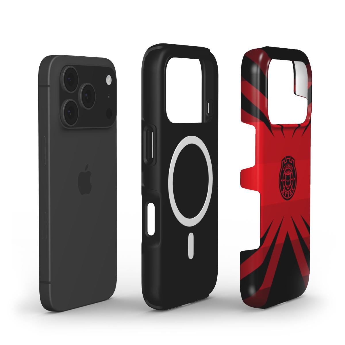 MagSafe telefono dėklas „Red burst“