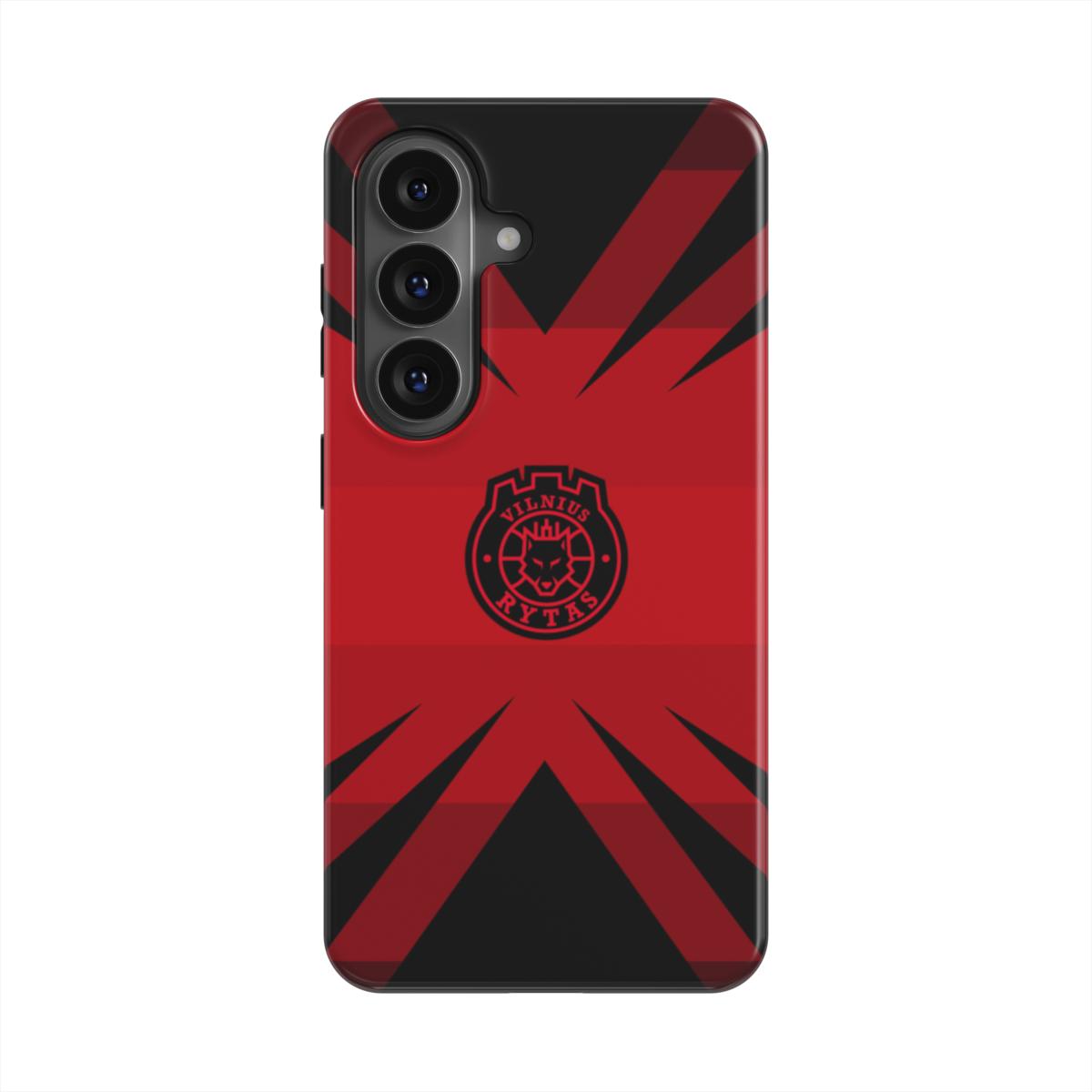 Magnetic telefono dėklas „Red burst“