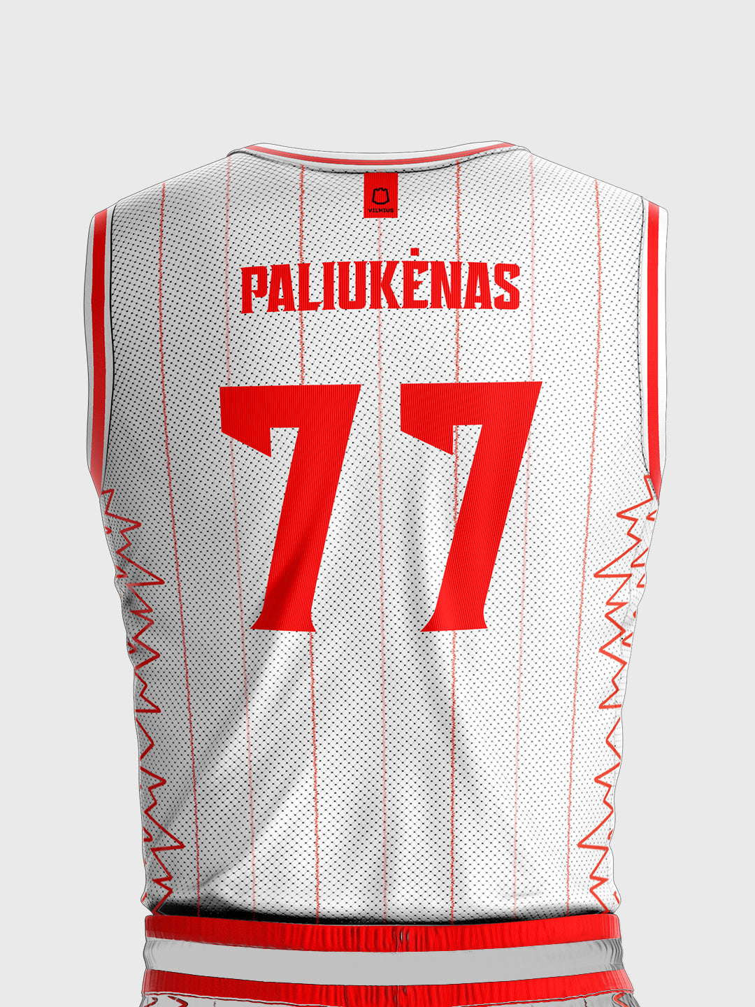 Žaidėjų 2026/2027 sezono žaidybiniai marškinėliai, balti
