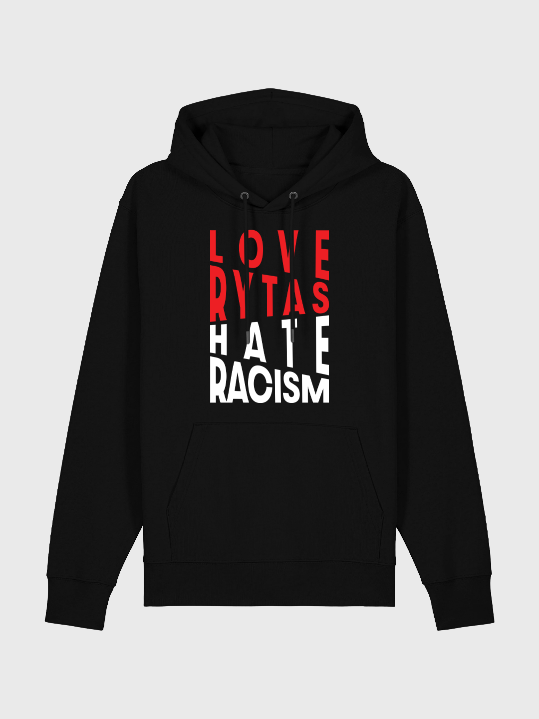 Džemperis "Love Rytas Hate Racism"