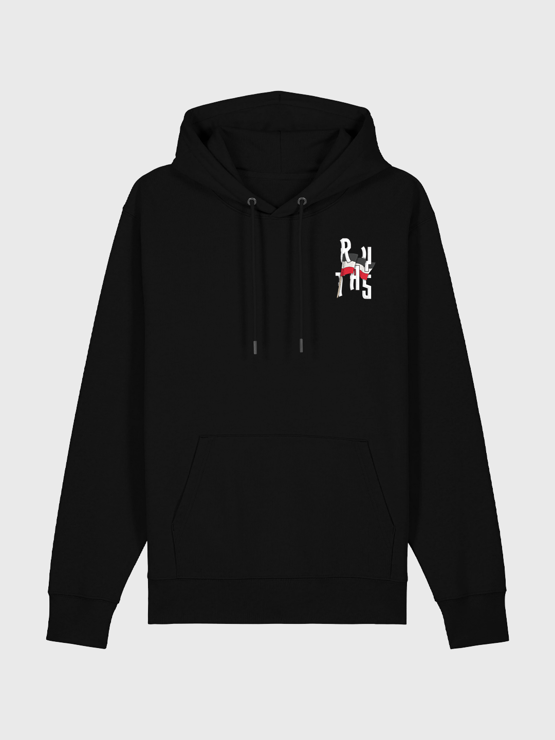 JUODAS DŽEMPERIS „RYTAS FAN TILL I DIE”