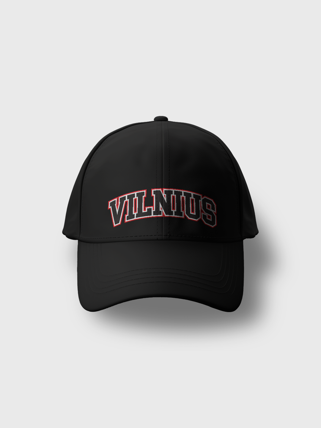 Juoda kepurė "Vilnius"