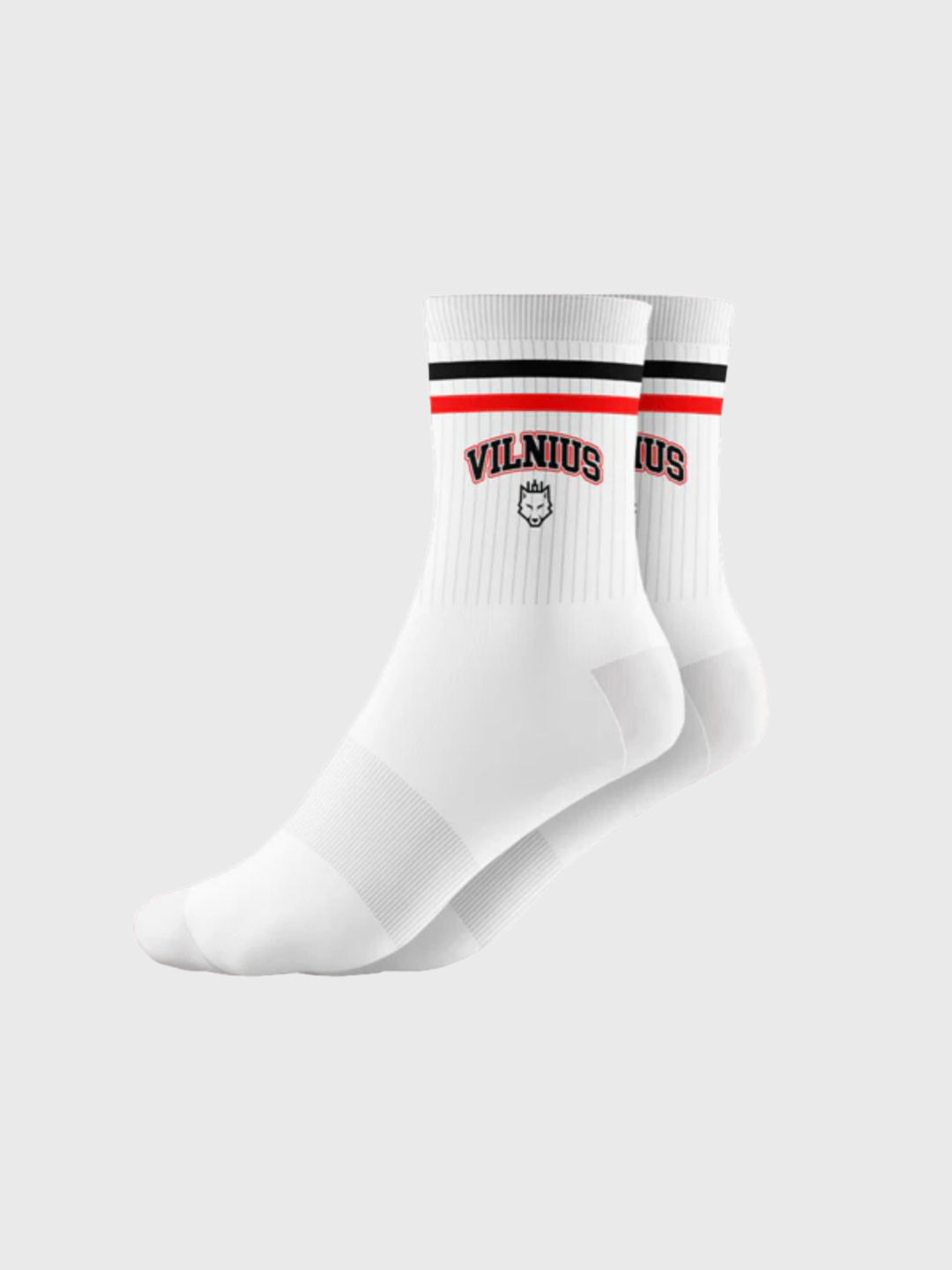 Sportinės kojinės „Vilnius ”, baltos