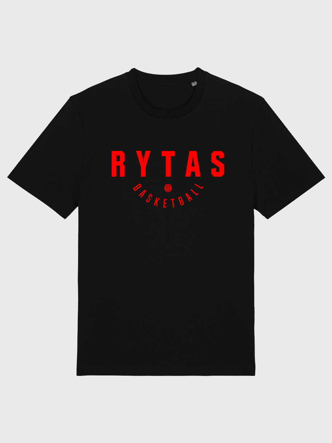 Marškinėliai „RYTAS BASKETBALL”, juodi