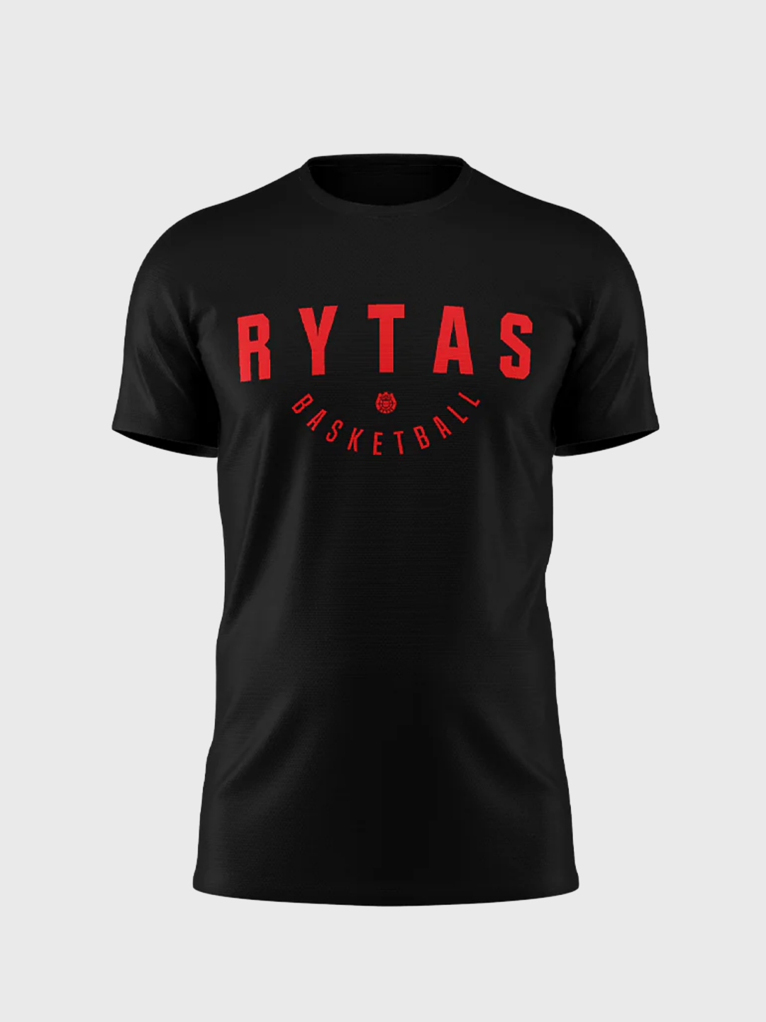 Sportiniai marškinėliai "RYTAS BASKETBALL", juodi